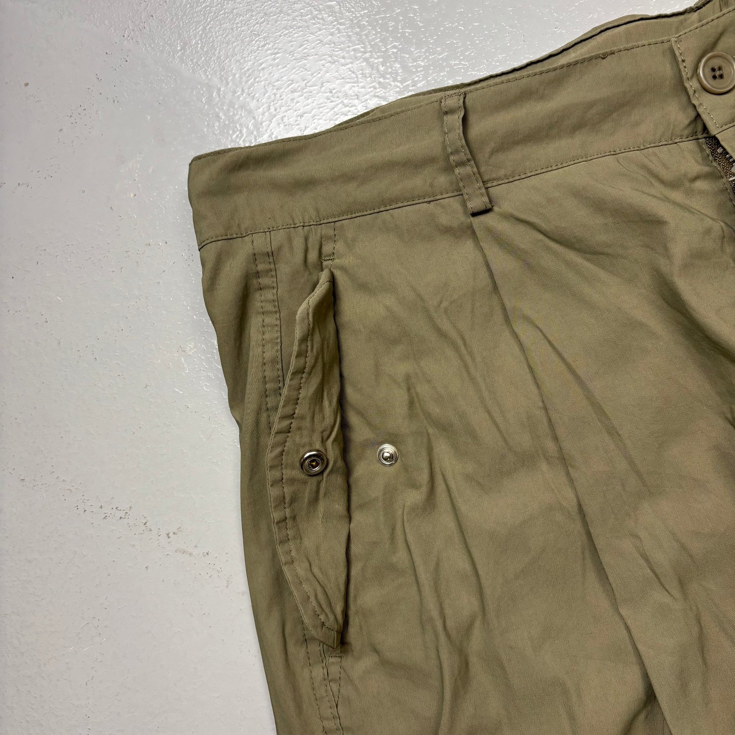 Noun Nylon Korean Miliatry Style Trousers (One Size 34-36)(SC)