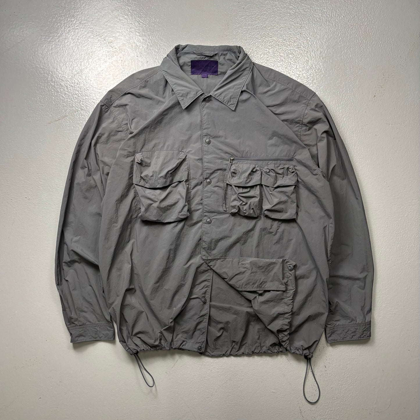 Beslow Korean Nylon Multi Pocket Jacket (XL)(SC)