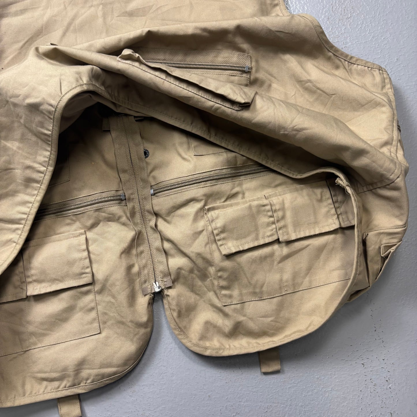 Vintage Multi Pocket Vest (M)(VC)
