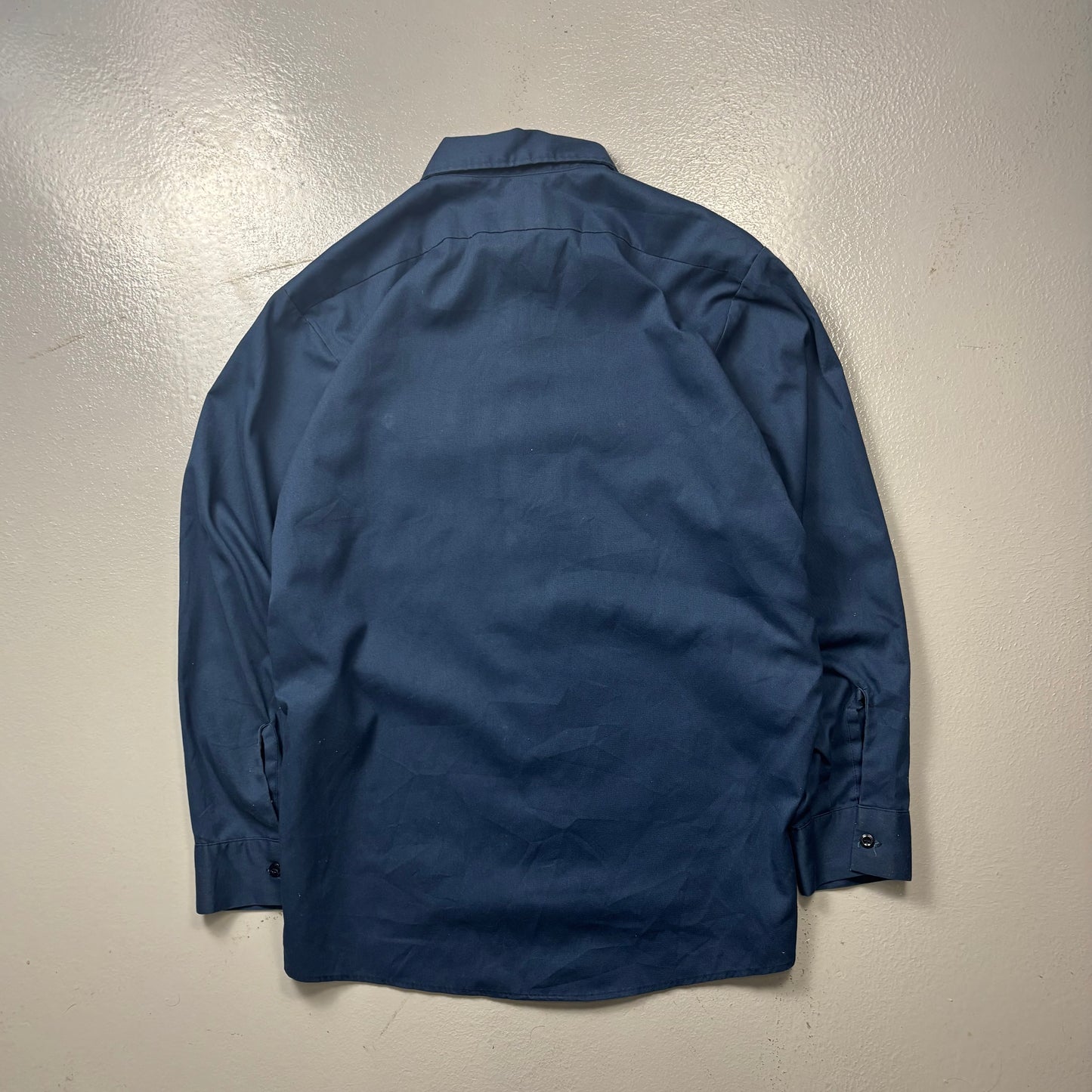 Vintage 90s/00s Wrangler Double Pocket Long Sleeve Shirt (L)(VC)