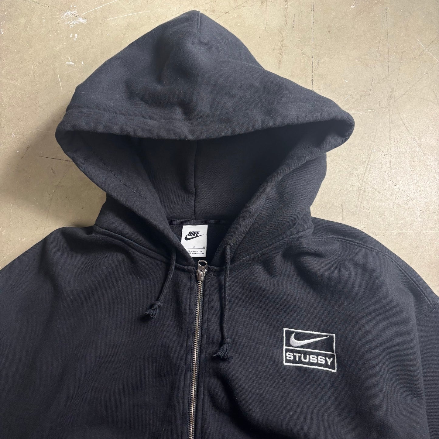Stussy x Nike Zip Up Hoodie (M)
