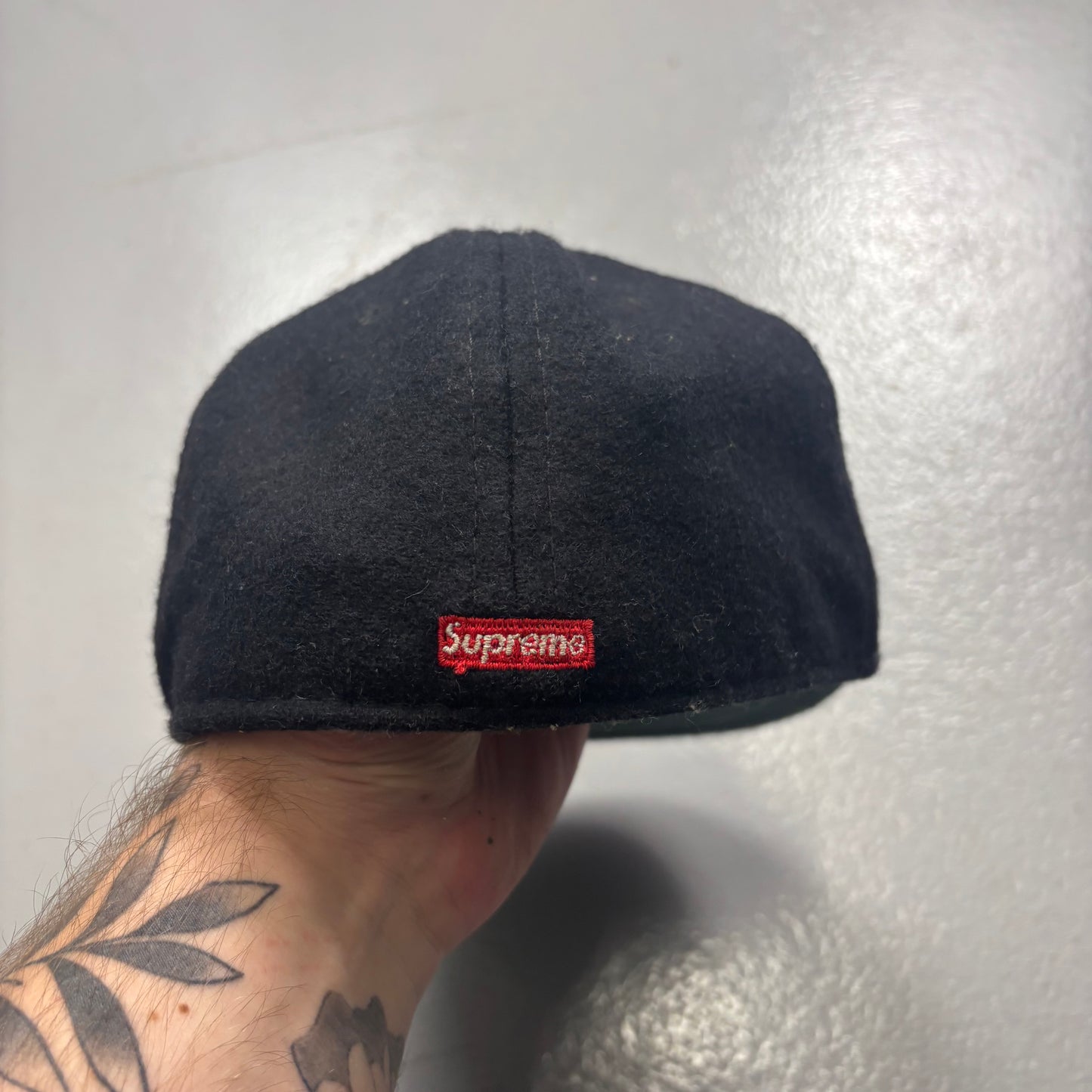 Supreme Ebbets S Logo Fitted Cap (7 1/2)(SC)