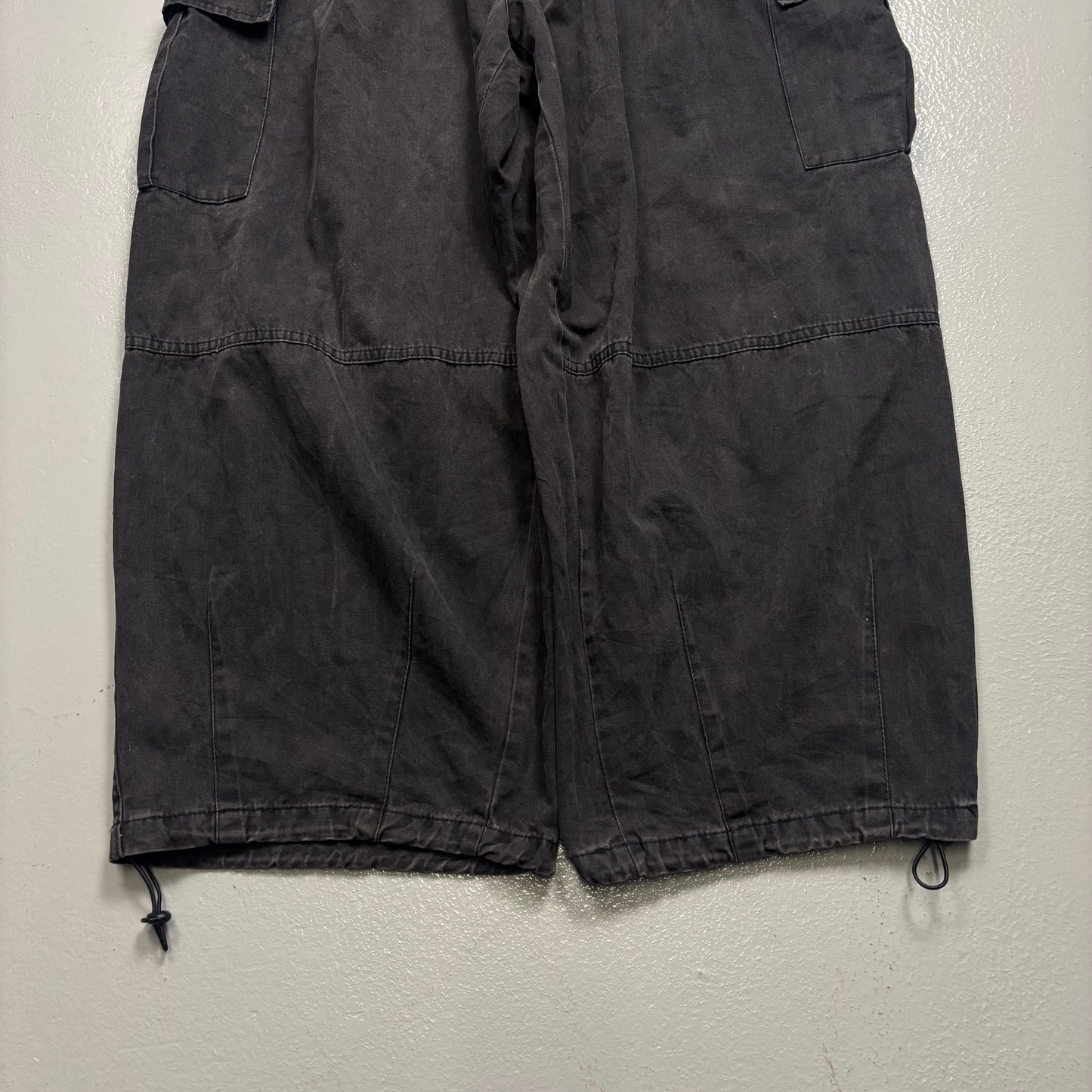 Korean Washed Cargo Bottoms (One Size 30-34)(SC)