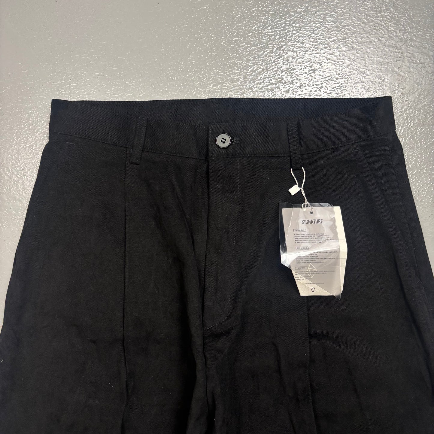 Korean Pleated Chino Style Trousers (30 Waist)(SC)