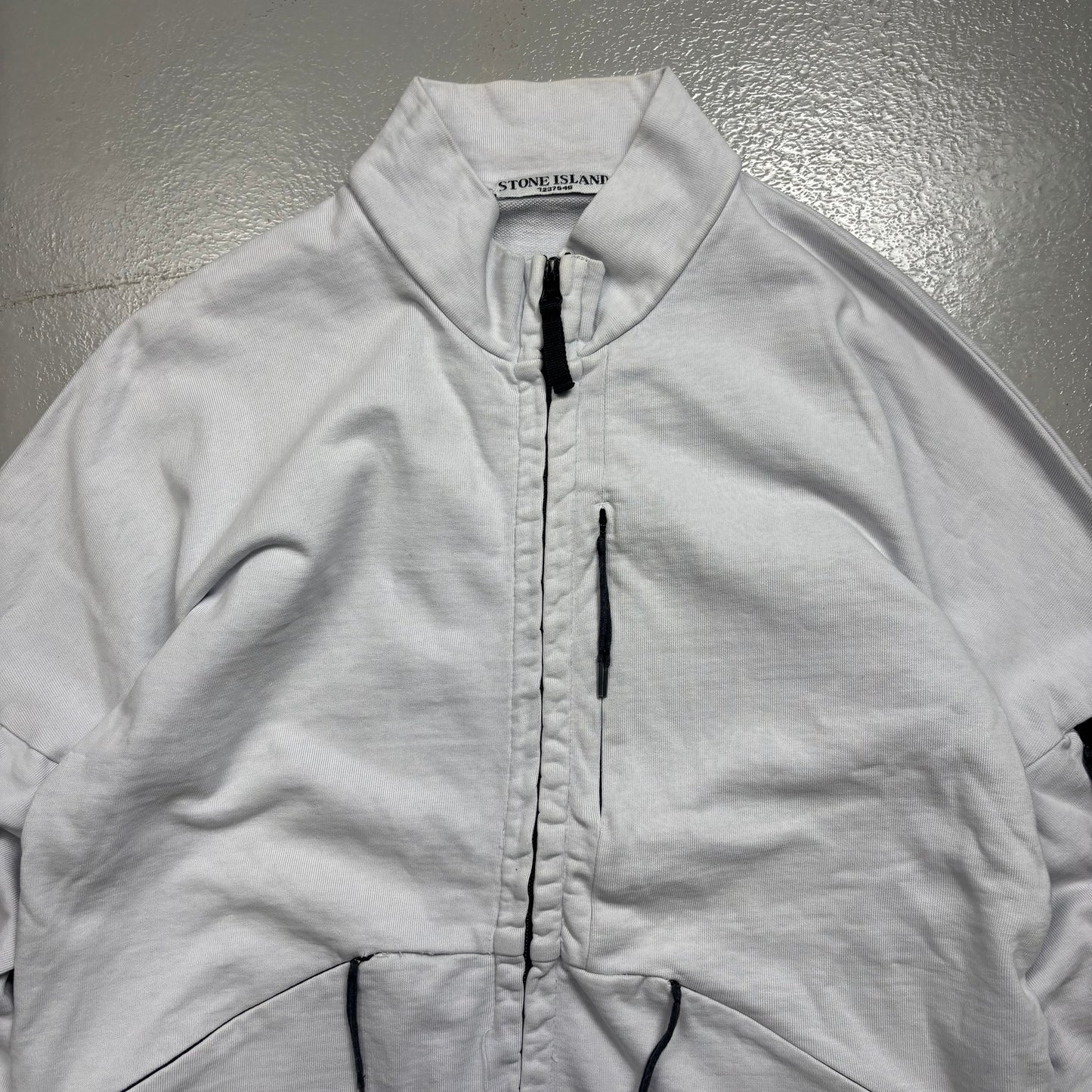 (A Top Pick) Stone Island 2008 Multi Zip Up Track Top (M)(SC)