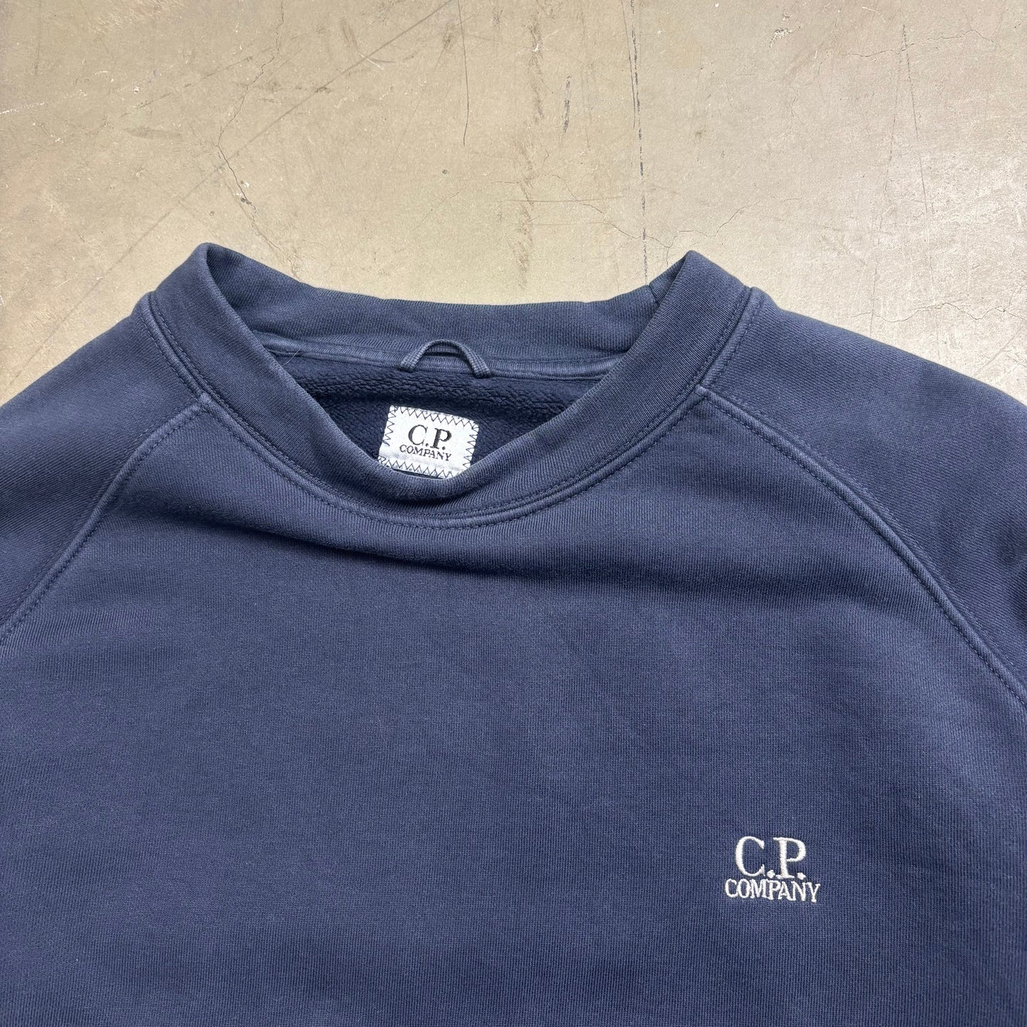 C.P. Company 2010s Embroidered Logo Sweatshirt (S)