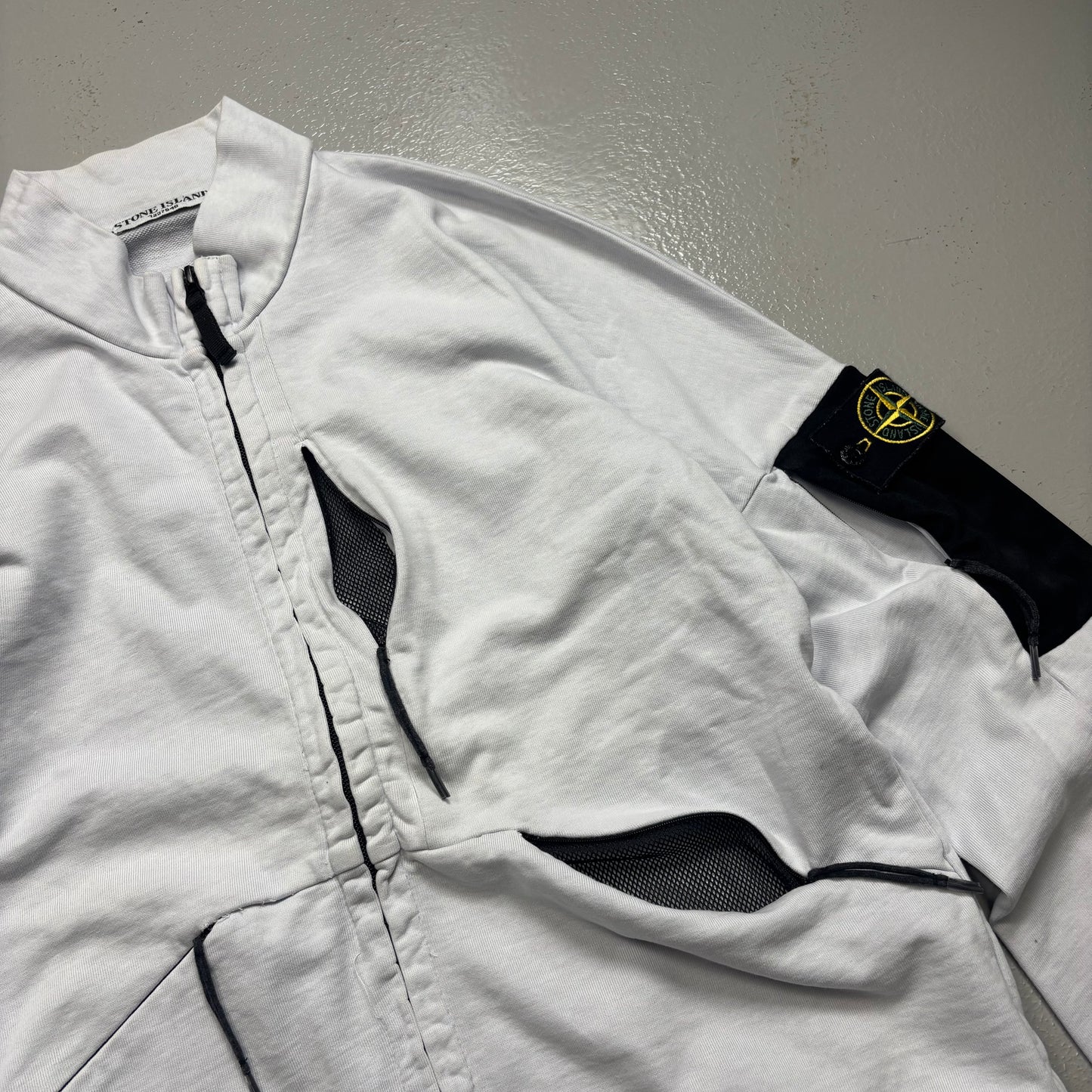 (A Top Pick) Stone Island 2008 Multi Zip Up Track Top (M)(SC)