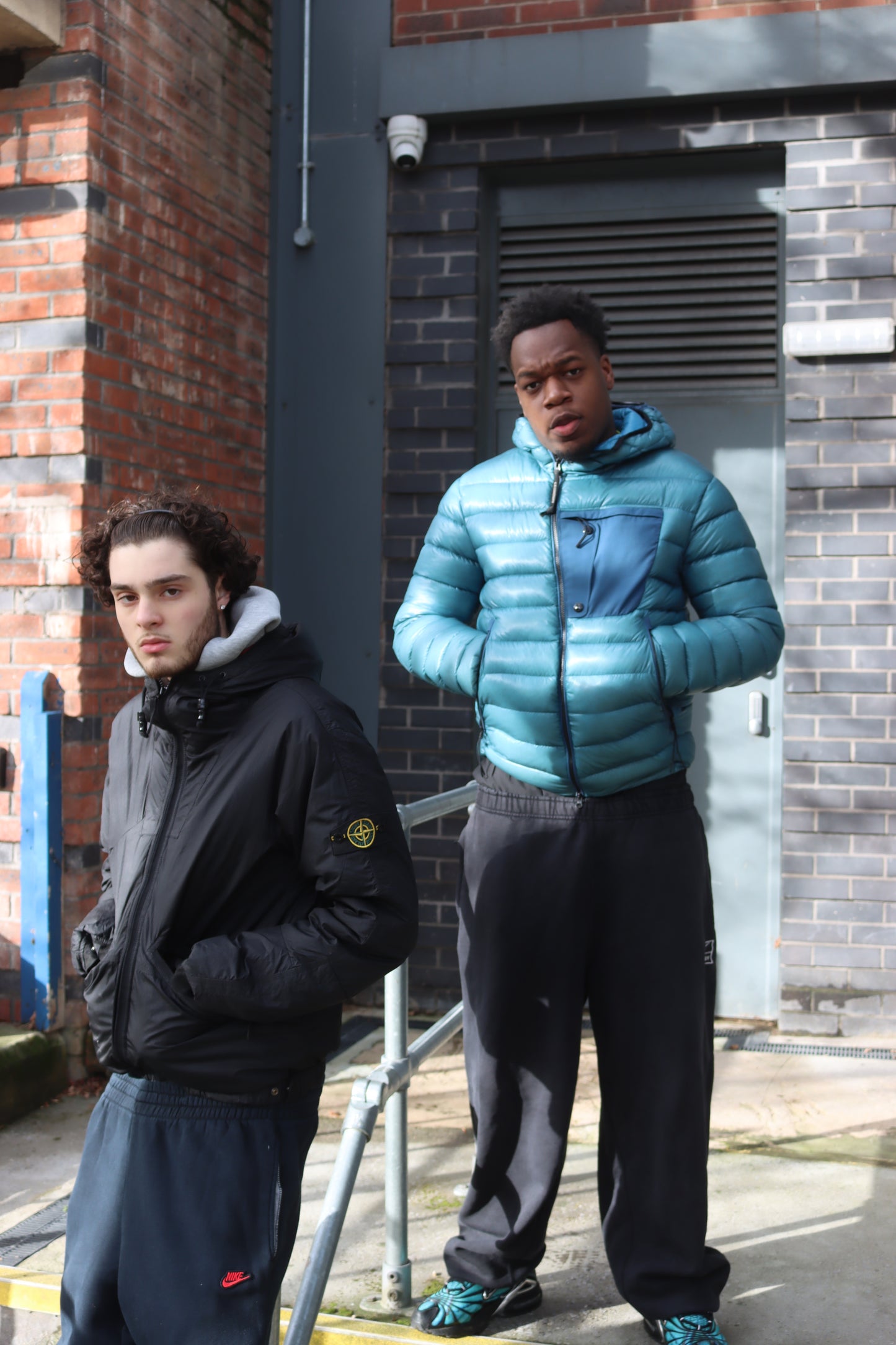 (A Top Pick) Stone Island 2009 Vintage Mesh Badge Goose Down Jacket (L)
