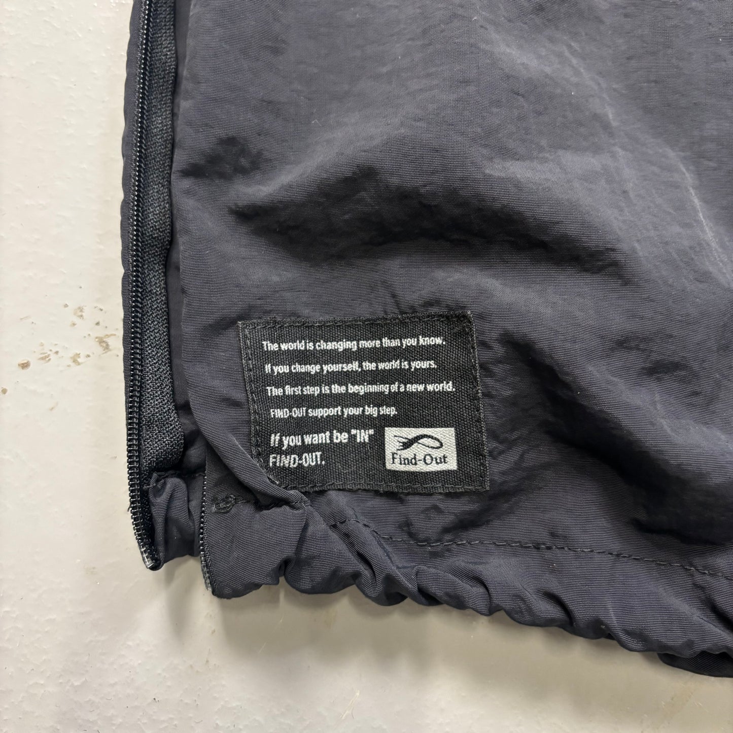 Korean Technical Zip T Shirt (L)(SC)