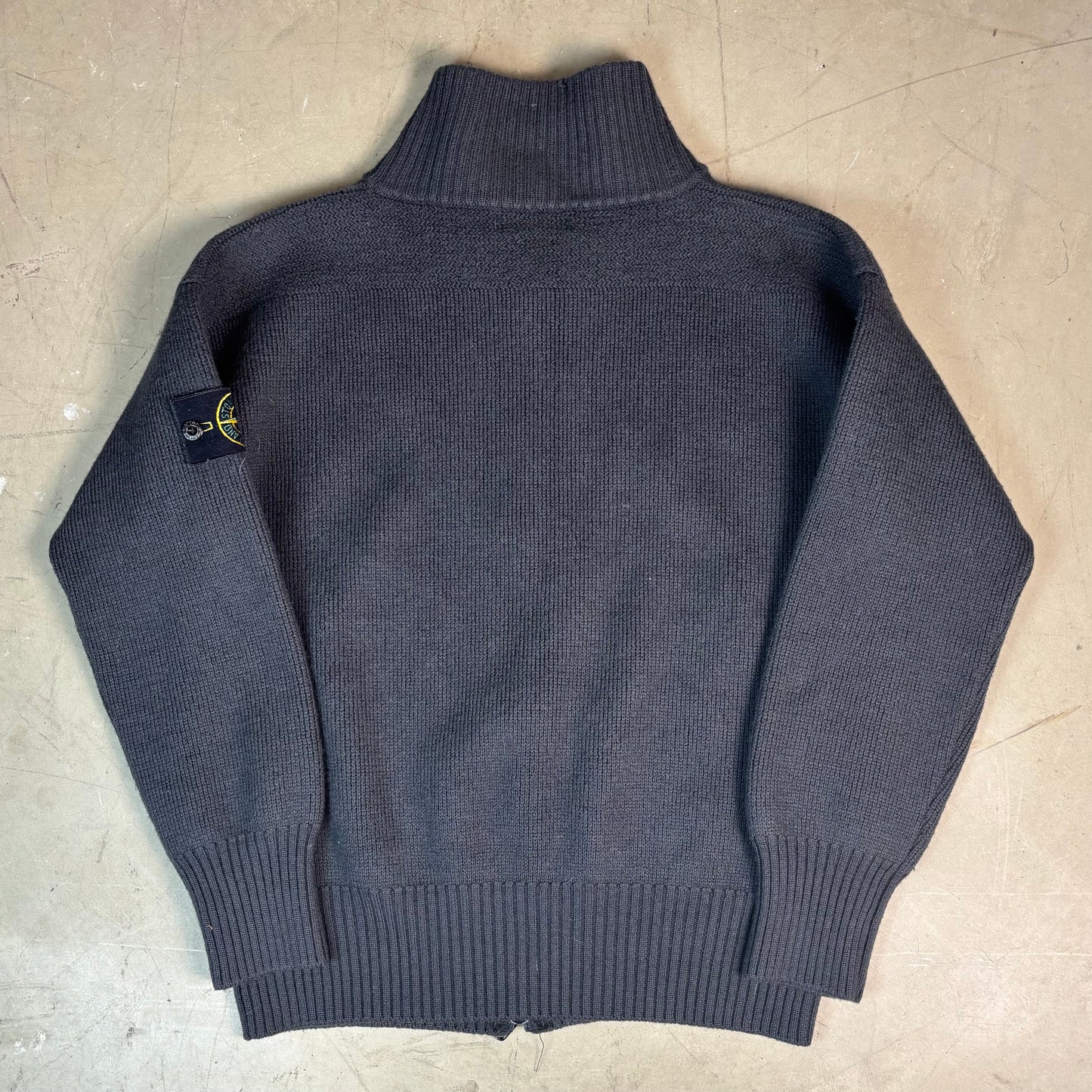 Stone Island 2003 Knit Zip Up (S)
