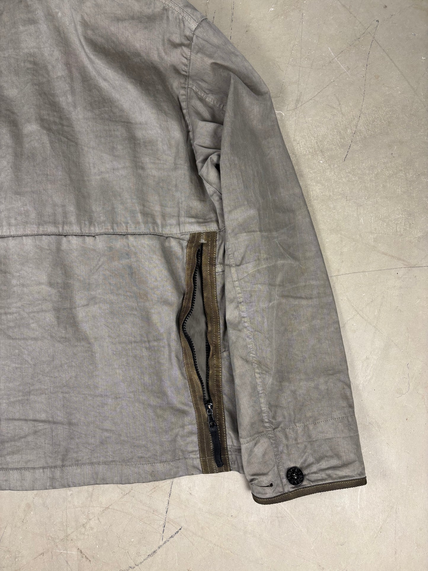 (A Top Pick) Stone Island 2004 Lino Flax Jacket (L)