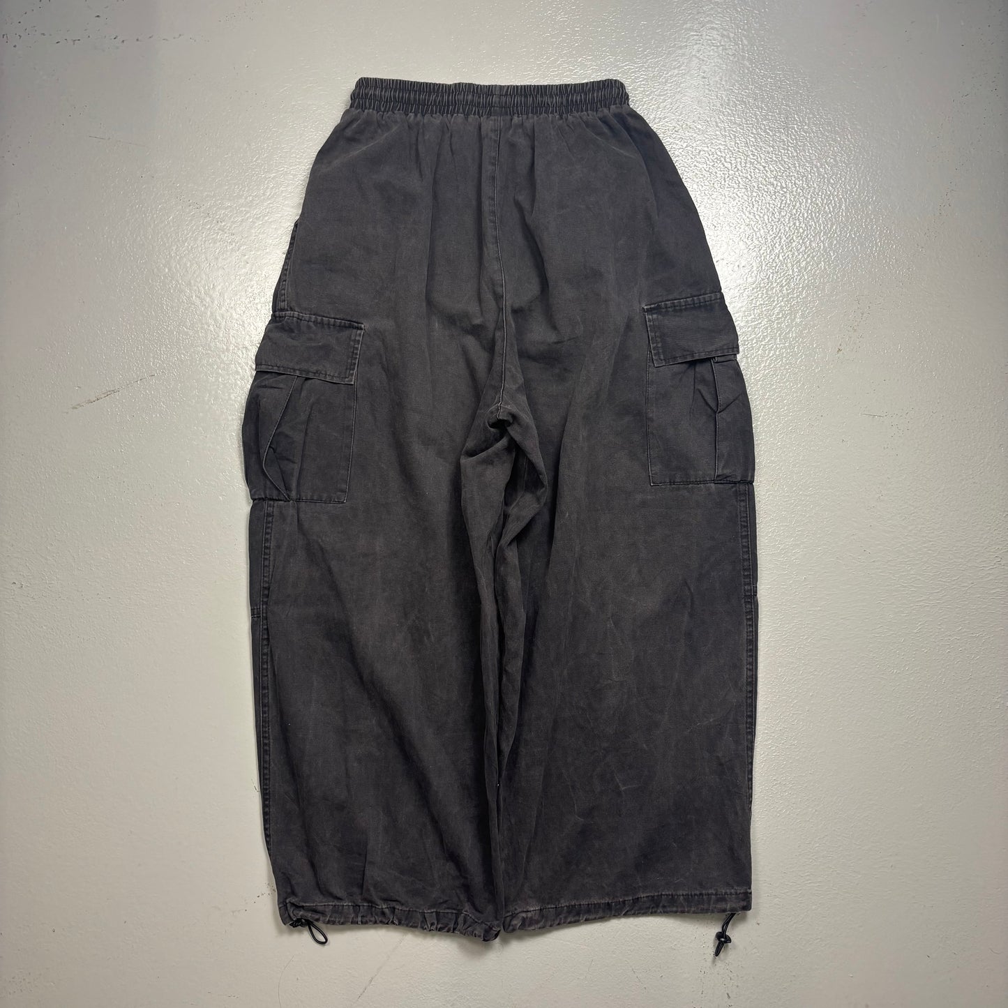 Korean Washed Cargo Bottoms (One Size 30-34)(SC)