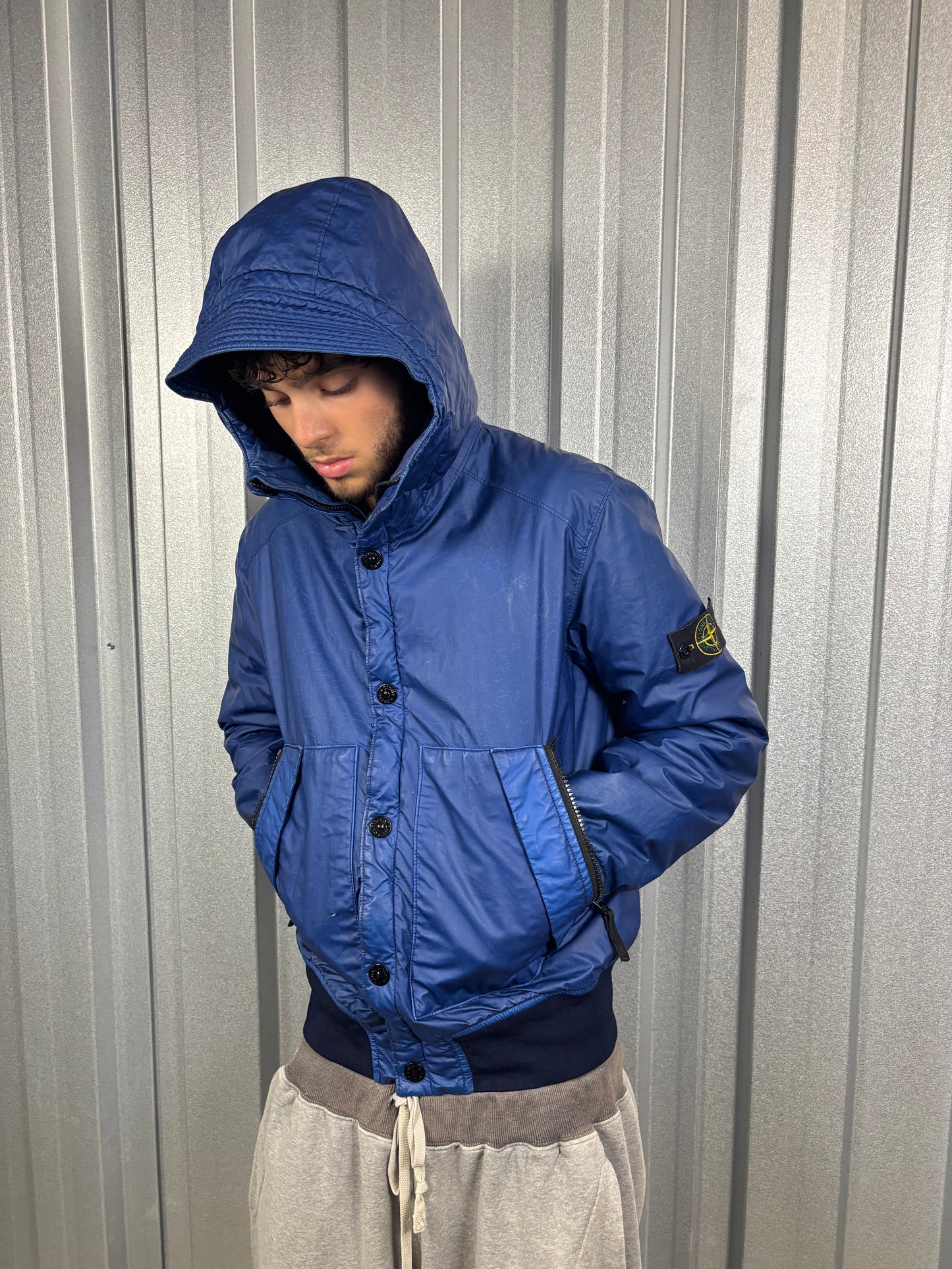 (A Top Pick) Stone Island 2012 Mussola Gommata 30th Anniversary Jacket (M)