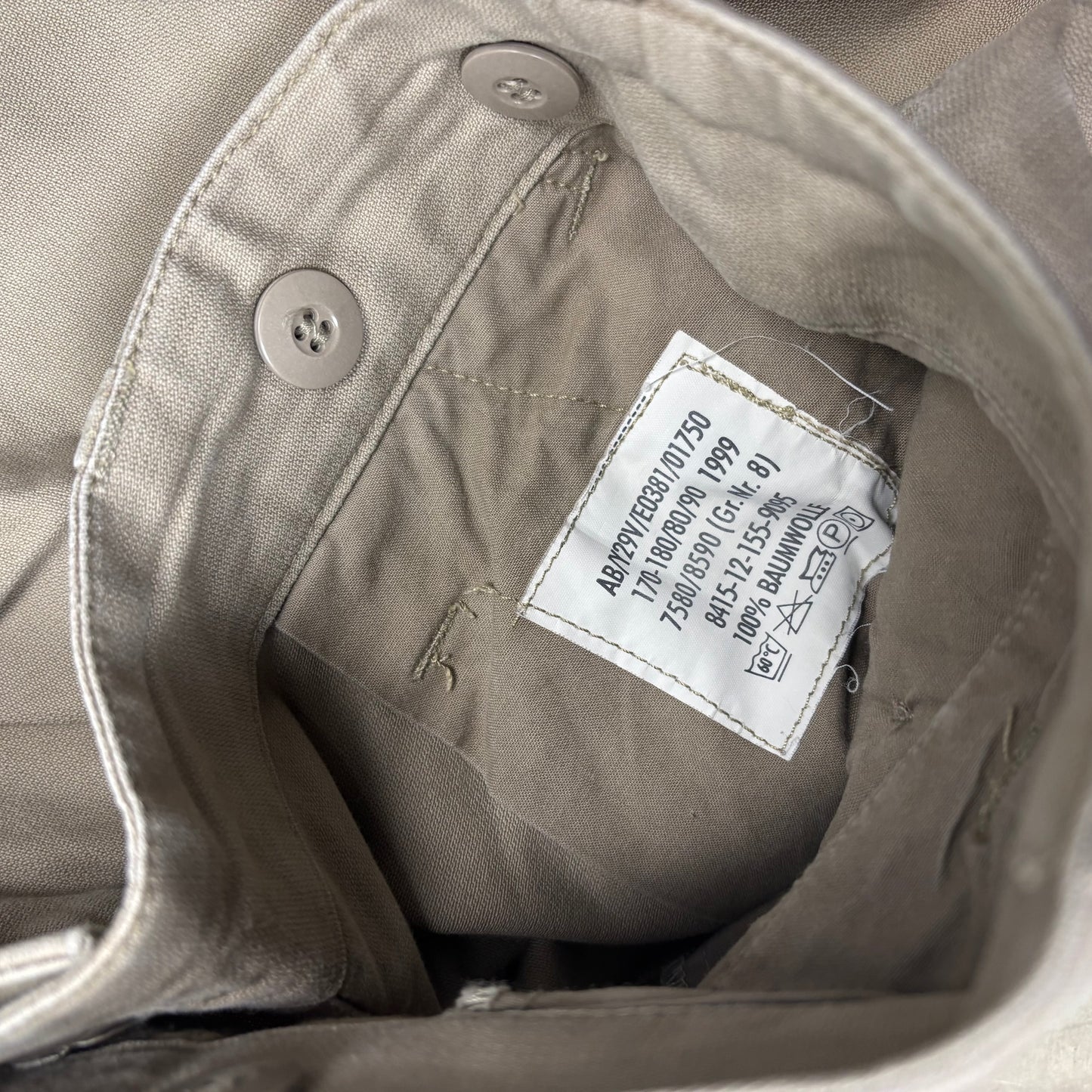 Vintage 1999 Military Cargo Bottoms (32/32)(VC)