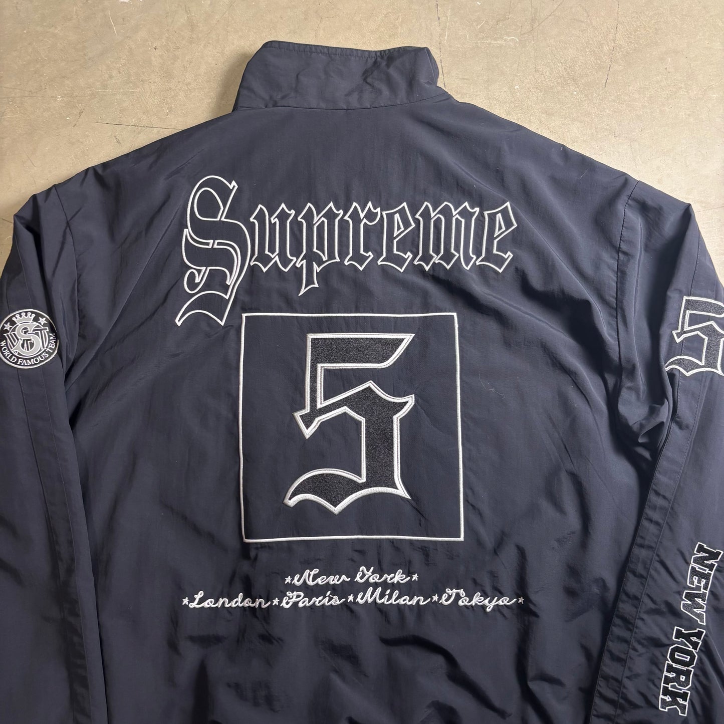 Supreme Old English Track Jacket (XL)