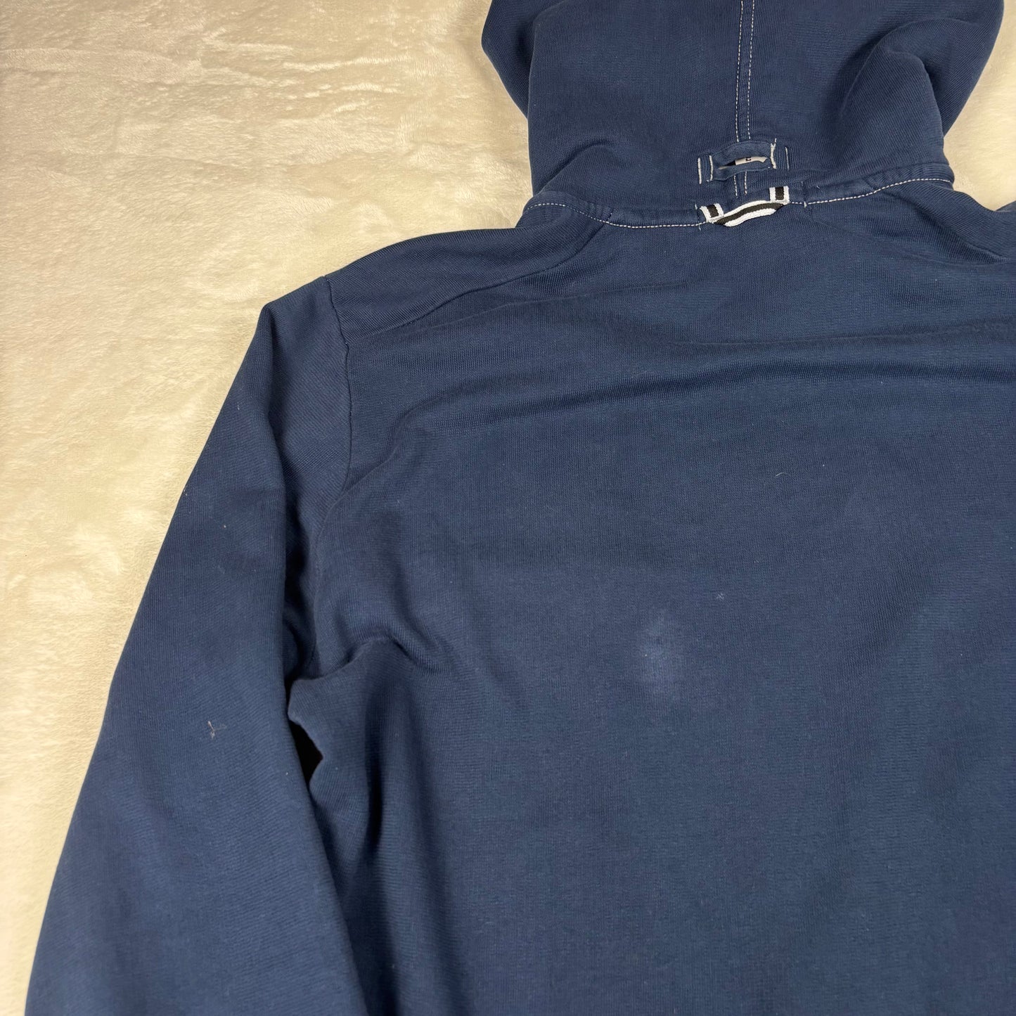 Stone Island 2010s Vintage Patch Logo Hoodie (M)