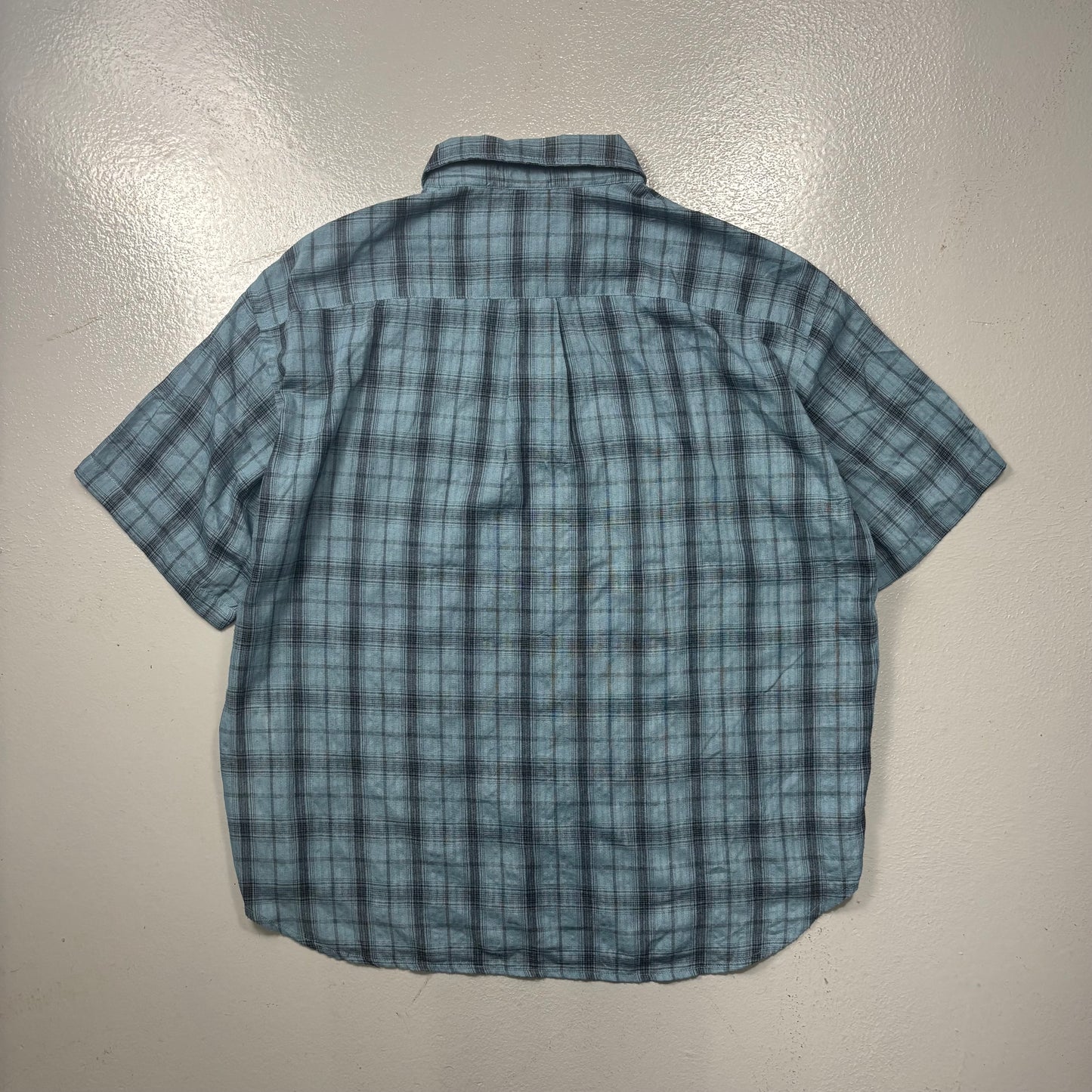 8 Seconds Korean Plaid Shirt (L)(SC)