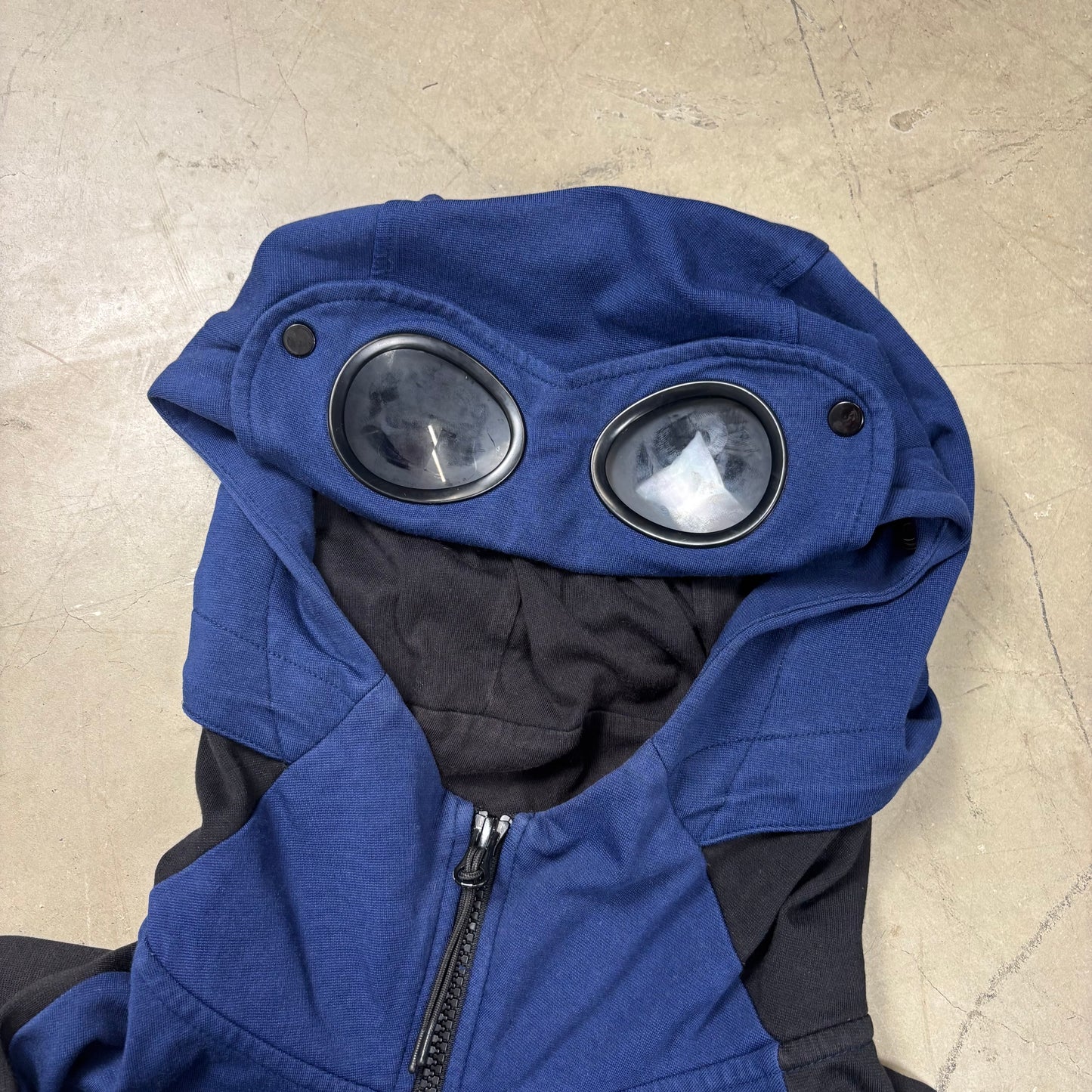 C.P. Company T Track Goggle Hoodie (XL)