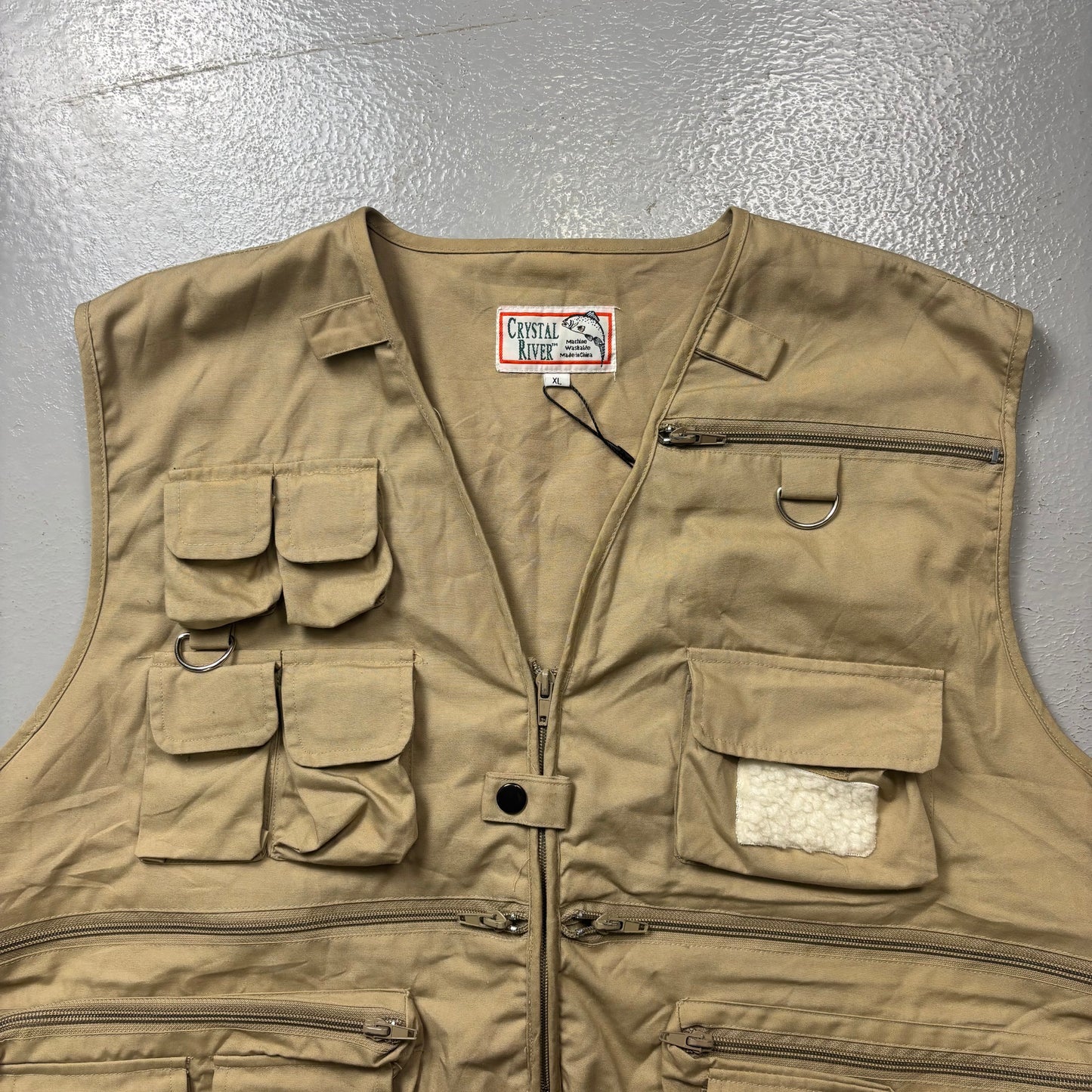 Vintage Multi Pocket Vest (M)(VC)