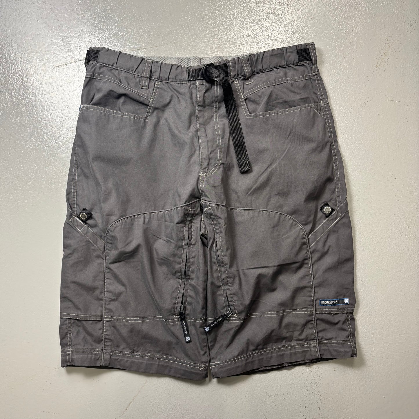 Korean Technical Zip Shorts (One Size 34-40)(SC)