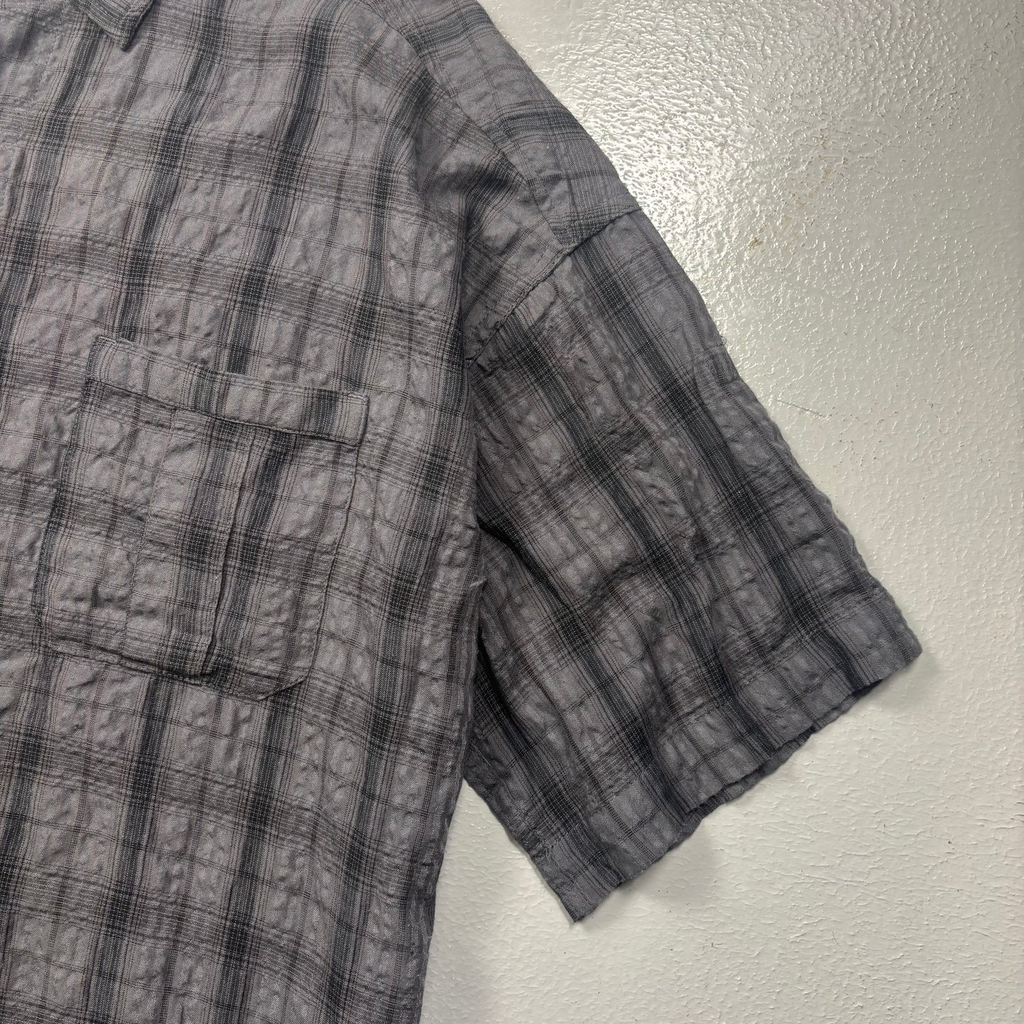Partimento Korean Plaid Shirt (L)(SC)