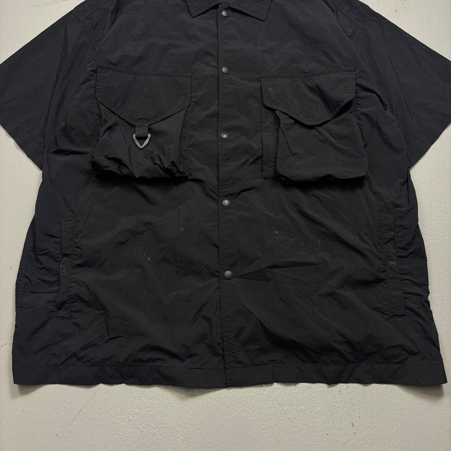 Korean Nylon Multi Pocket Shirt (L)(SC)