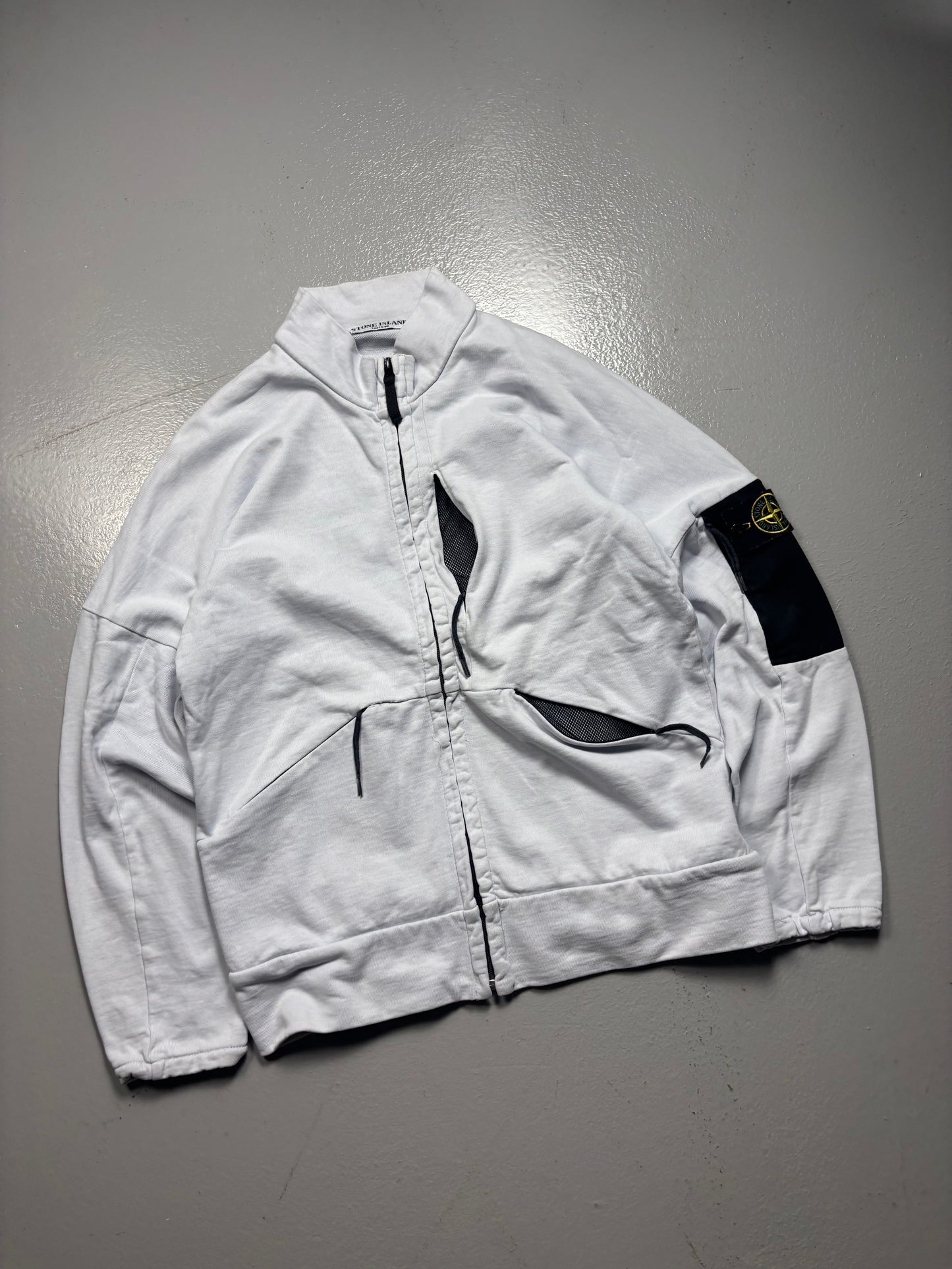 (A Top Pick) Stone Island 2008 Multi Zip Up Track Top (M)(SC)