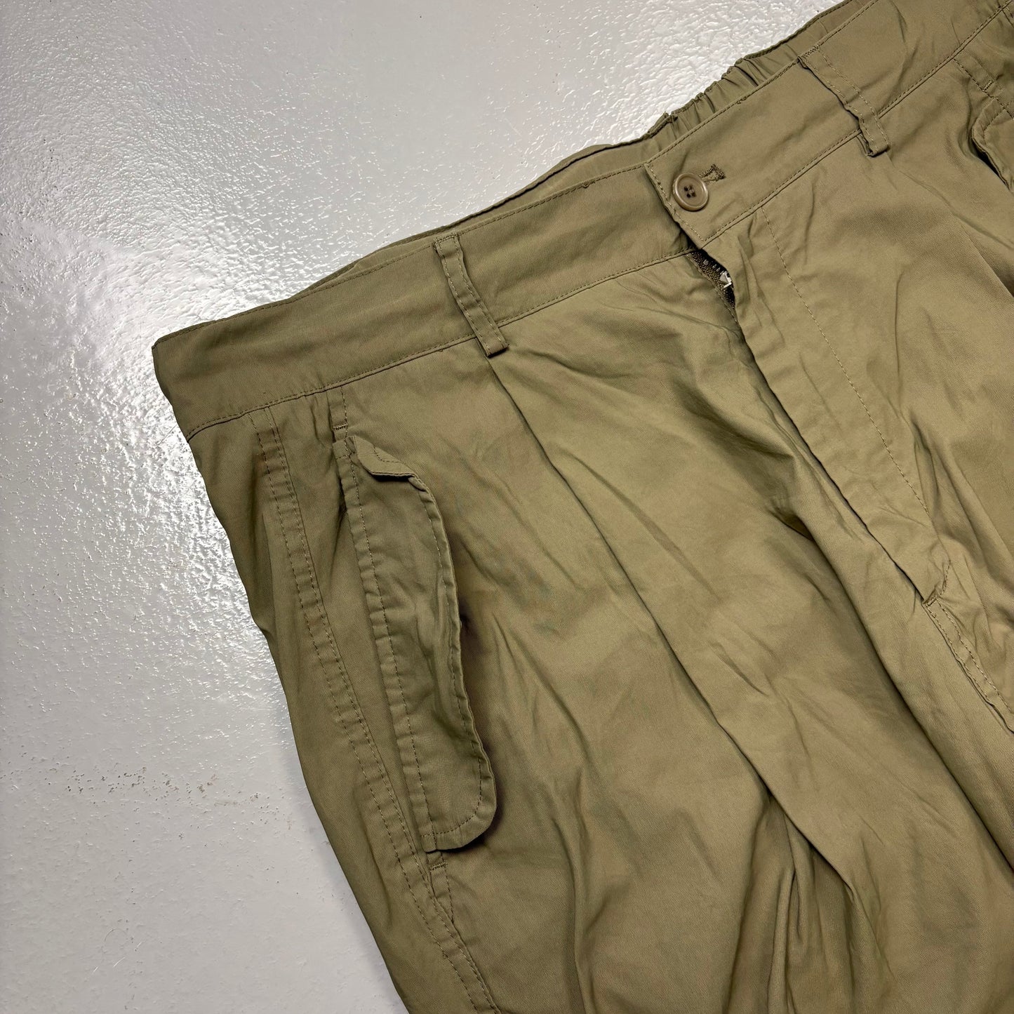 Noun Nylon Korean Miliatry Style Trousers (One Size 34-36)(SC)