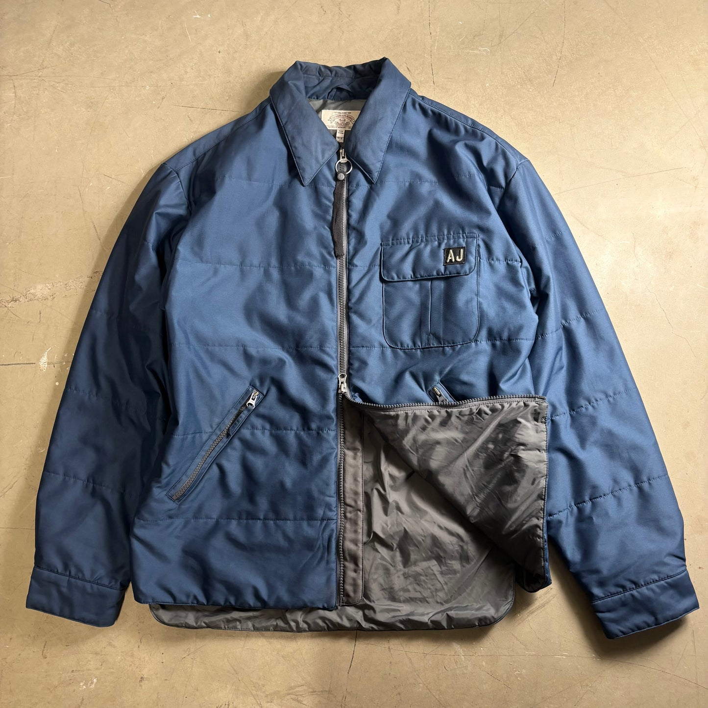 Armani Jeans 2000s Collared Jacket (XL)