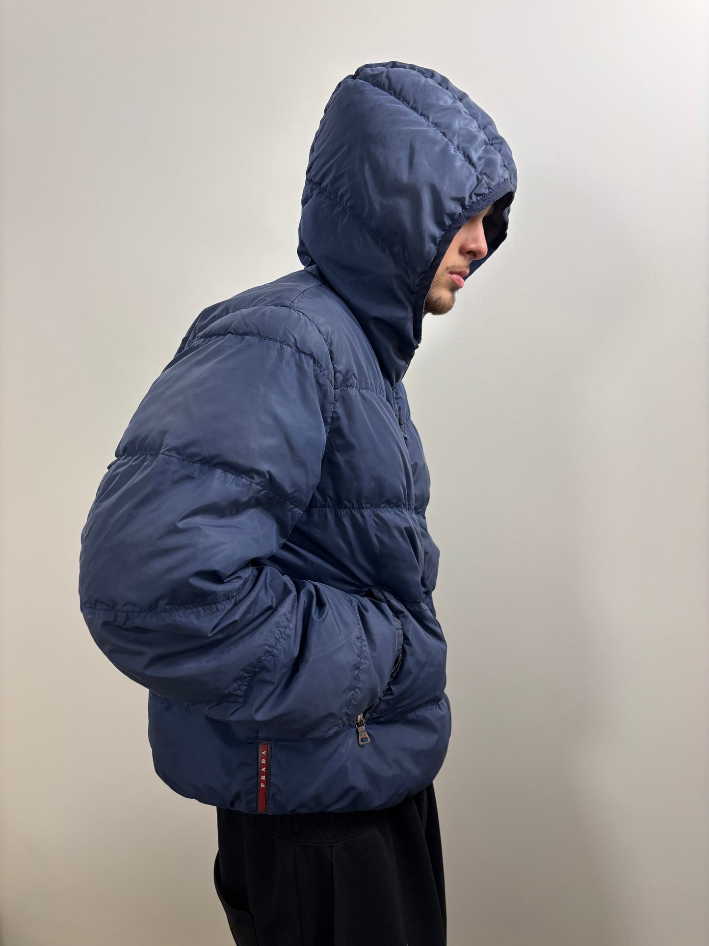 (A Top Pick) Prada Sport 2010s Nylon Puffer Jacket (M)